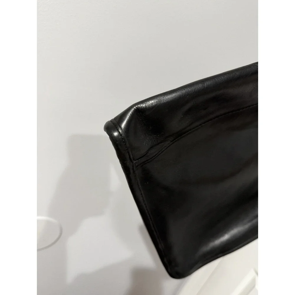 VTG Tumi Leather Laptop Insert Sleeve Document Pouch Bag Black Attache Case L